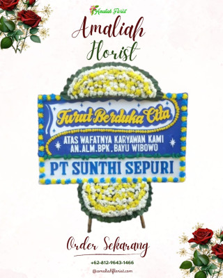 Papan Bunga Duka di Bengkulu