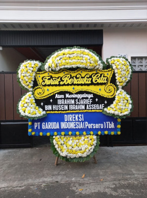 Papan Bunga Duka di Bengkulu