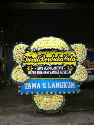 Papan Bunga Duka di Bengkulu