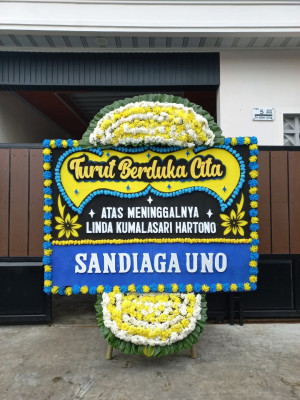 Papan Bunga Duka di Bengkulu